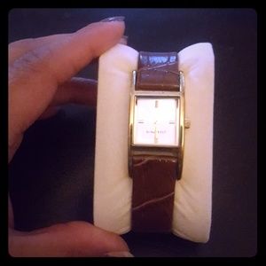 Nine West Brown and Gold watch
